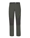 ZOTTA FOREST Arizona Man, Pantalone Elasticizzato con Rinforzi da Uomo (IT, Testo, XL, Regular, Regular, Verde)