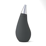 QQ Studio Dish Soap Squeeze Dispenser, Kitchen Flow Squeezable Soap Dispenser for Soap Detergent, Bathroom Silicone Liquid Dish Soap Dispenser for Shampoo & Conditioner (Grey)