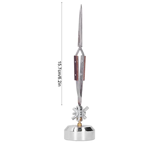 Pince à épiler troisième main avec base stable pour soudure et réparation bijoux