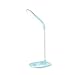 Lampa biurkowa LED, lampa stołowa, ściemniana lampa biurkowa ze sterowaniem dotykowym i 3 trybami kolorów, lampka nocna, lampka nocna USB do nauki czytania Praca Home Office,Blue