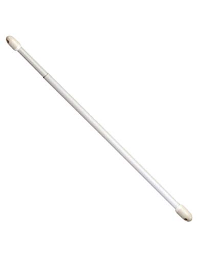 Riel Chyc 53.276 - Portavisillos Extensible Oval Blanco, 40 - 60cm, 2 Piezas