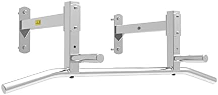 Wall-Mounted Fitness Horizontal Bar, Door Frame Pull-up Bar, Sports Strength Training Equipment for Men and Women, Safe Load 300kg (Steel Straight Rod)