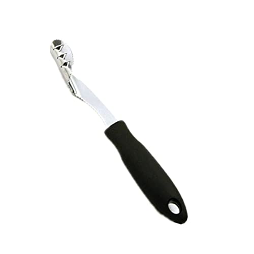 KICHOUSE 2pcs Stainless Steel Pepper Corer Remover Multifunctional Chili Core Extractor Vegetable Cutter for Cucumbers Tomatoes and Apples Kitchen Tool