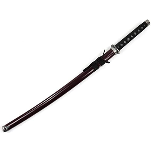 SDFdcgjSR Katana, Espada de Madera con Hoja samurái Japonesa Kendo, Segura, Utilizada for Practicar Artes Marciales, Juguete for niños