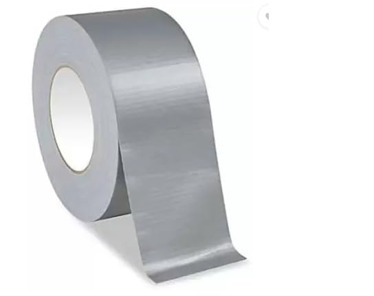 Duct Tape for Insulating AC Patching Sealing Water Leakage Hose or Pipes (Grey 2")