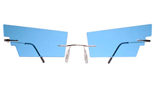 Kill la Kill - Houka Inumuta Inspired Cosplay Costume Anime Blue Sun Glasses2