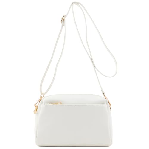 Image of FashionPuzzle Triple Zip Small Crossbody Bag