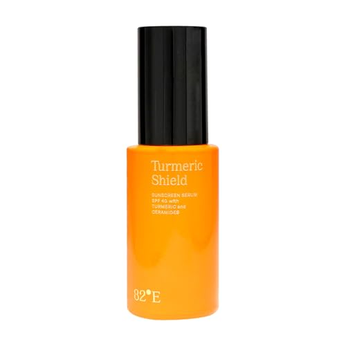 Turmeric Shield Sunscreen Serum SPF 40 PA Plus by 82E for Women - 1 oz Sunscreen