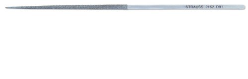 Strauss Needle File, Diamond Grit, Round, Coarse, 160mm Length, 3.0mm Width, 3.0mm Thickness