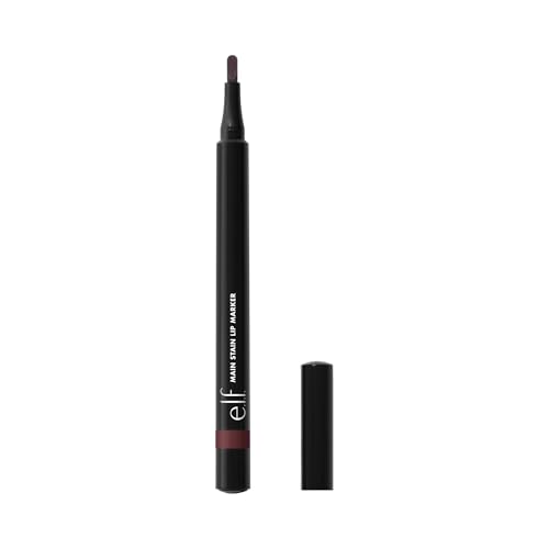Image of e.l.f. Main Stain Lip Marker, Hotvine | Lip Stain Lip Liner, Define, Contour & Fill for Long-Lasting & Transfer-Resistant Color, Vegan & Cruelty-Free
