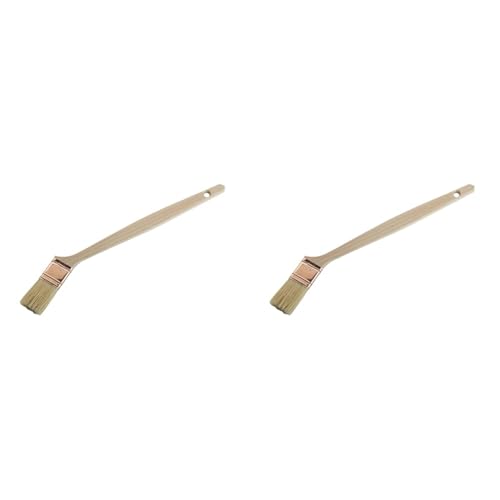 SAVY Pinceau Plat coudé sur Chant pour radiateur et accès Difficile FSC 100%, Tous Types de...