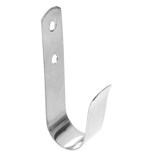 GARVALON Boat Hanger Wall Hook Versatile Stainless Steel Storage Hook for Fishing Pole and Boat Rope