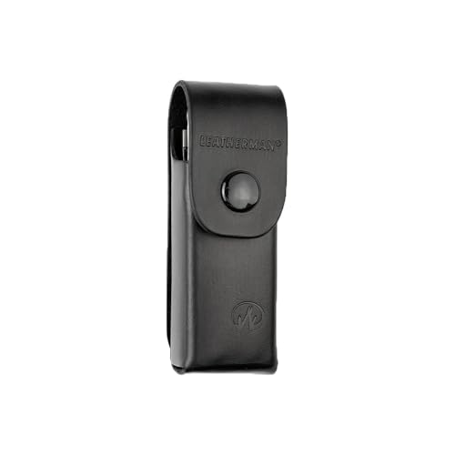 Leatherman Lederholster in Schwarz – Geeignet für die Modelle Rebar, Wingman, Sidekick, Rev, Heritage, Bond und Curl