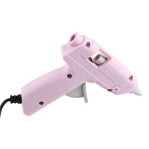 Mini Máquina de Cola Quente, Design Isolado Roxo, Pré-aquecimento Rápido, Máquina de Cola Quente de