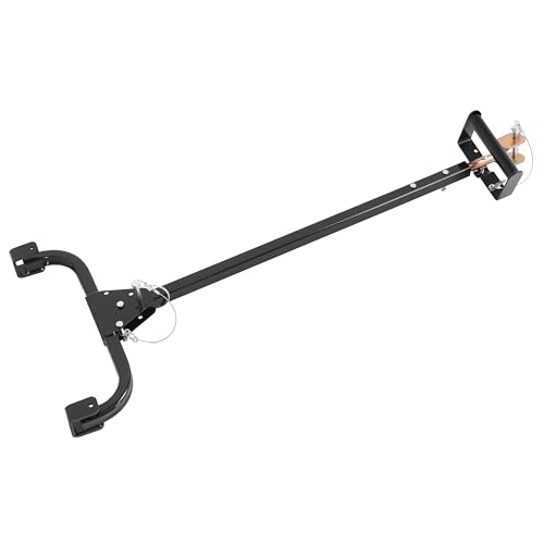 ALMULOO Adjustable Snowmobile Hitch Bar with Pins 35