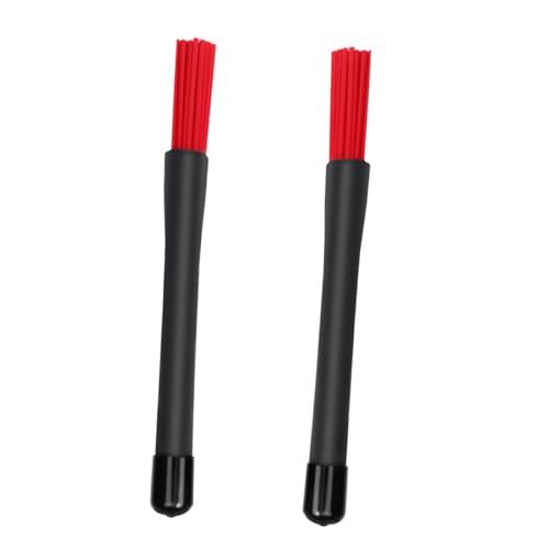 Baqueta roja para percusión de jazz y rock miniatura 6