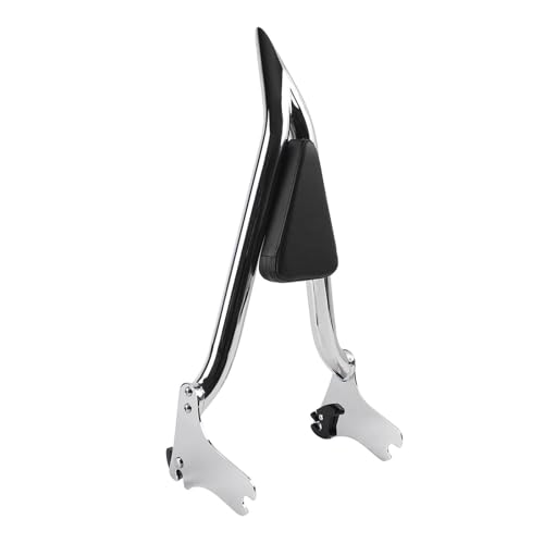 Barre Sissy pour passager arrière en acier chromé rigide pour Harley Street Glide 97-08