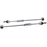 FRIEDEIR Suspension 2X Lateral Adjustment Side Tie Rod Left Rear Right Carbon Steel for LS for XKR for XK for XJR for XJ8 for XJ for XFR for XF for S-Type for F-Type for Thunderbird C2D51043