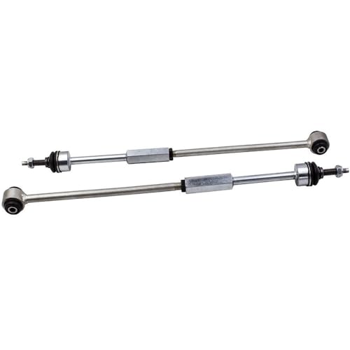 FRIEDEIR Suspension 2X Lateral Adjustment Side Tie Rod Left Rear Right Carbon Steel for LS for XKR for XK for XJR for XJ8 for XJ for XFR for XF for S-Type for F-Type for Thunderbird C2D51043