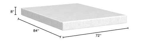 Kin By Tuft & Needle Firm 8" Cal King Adaptive Foam Mattress in a Box, Cooling Pressure Relief, Balanced Support, 100 Night Trial, Fiberglass-Free, CertiPUR-US, 10-Year Limited Warranty