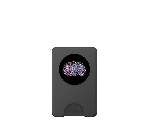 PopSockets PopWallet MagSafe Code Couleur Chaos accessoire idéal pour vos sorties légères - 2