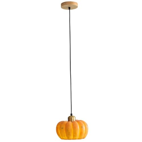 Lampe à lustre citrouille vintage en résine pour illuminer vos soirées en famille
