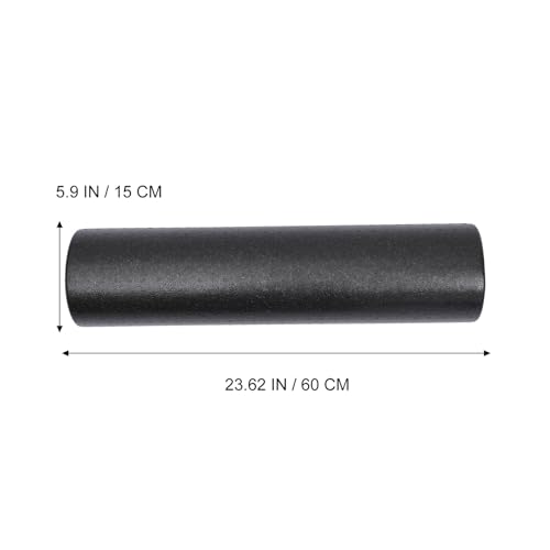Rodillo de Espuma para Fitness Alipis EPP Semicilíndrico Negro de 60 cm para Masaje Muscular, Entrenamiento de Pilates y Ejercicios en Espalda, Piernas y Cuerpo miniatura 2