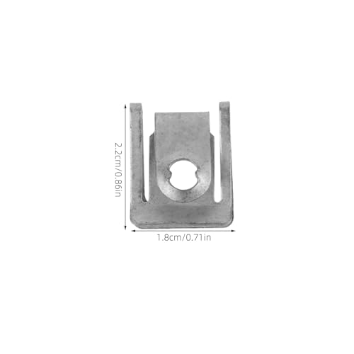 Clip de bandeja inferior de aluminio GANAZONO ligero y resistente para coche 2