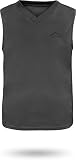 normani Sportswear Funktions-Sport Tanktop Unterhemd - Muscle-Shirt - für Herren mit Cooling-Material und Sonnenschutz-30+ Farbe Grau Größe S