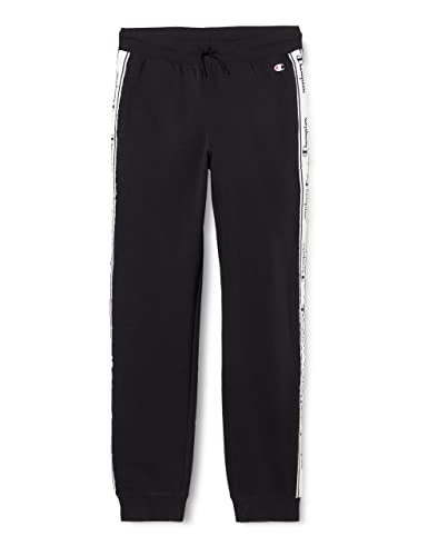 Pantalones deportivos Champion de niños con puños elásticos y banda lateral de logo