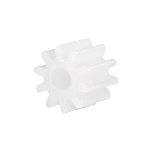 Image of uxcell 100pcs Plastic Gears 9 Teeth Model 092A Reduction Gear Plastic Worm Gears for RC Car Robot Motor