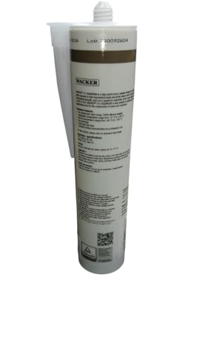 Image of WACKER 121 Aquarium Silicone Sealant, Transparent, 310ml, High Performance, German Technology