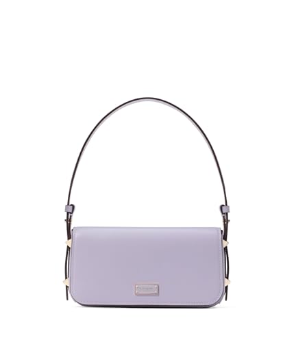 kate spade new york LIV Smooth Leather Small East-west Shoulder, Lavender Cream