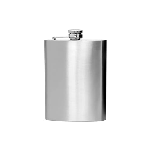 Cantil De Bolso Em Aço Inox 220ml – Portátil, Antivazamento, Resistente E Elegante
