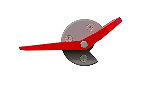 Futlatch Hands-Free Bathroom Partition/Stall Door Latch | Latches & Unlocks Using Just Your Foot | Avoid Germs From The Standard Finger Latch | Easy To See Occupancy Indicator