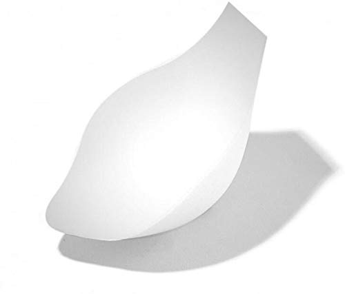 Julymall 2 Stück Sicherheits-Schwamm-Pads für Männer, 3D-Körbchen, Herren-Unterwäsche, atmungsaktiv, Unterwäsche, Körbchen, Badehose, Shaping, Vergrößerung Gr. One size, weiß Cover