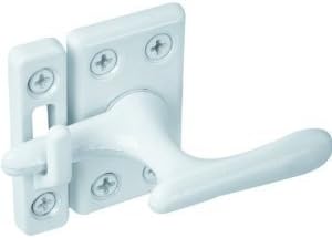 Prime-Line Casement Window Sash Lock 2" White Finish