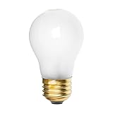 Belleone 8009 Light Bulb for Refrigerator Oven - 130V 40W Replacement Incandescent Bulb Fit for Whirlpool GE Ken-More Frigidaire Amana KitchenAid Refrigerator Freezer, Yellow Warm Light Color, 1PC