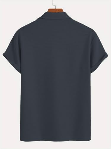 Image of TAGDO Men's Premium Waffle Knit Regular fit T-Shirt || Mens Tshirt (2018)
