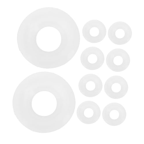 ELAYARD 10 piezas Juntas de Sellado para Botellas con Tapa Oscilante Unidades Arandelas Resistentes y Compactas Antileak para Botellas de Cerveza y Jugo Reemplazo Duradero y Práctico