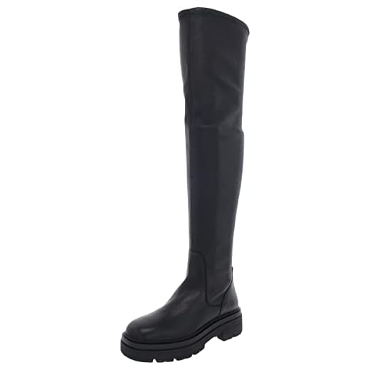 Steve Madden Women's Industry Fashion Boot, Black Paris, 9