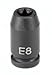 Grey Pneumatic (GRE911ET) 1/4" Drive x E11 External Star Impact Socket