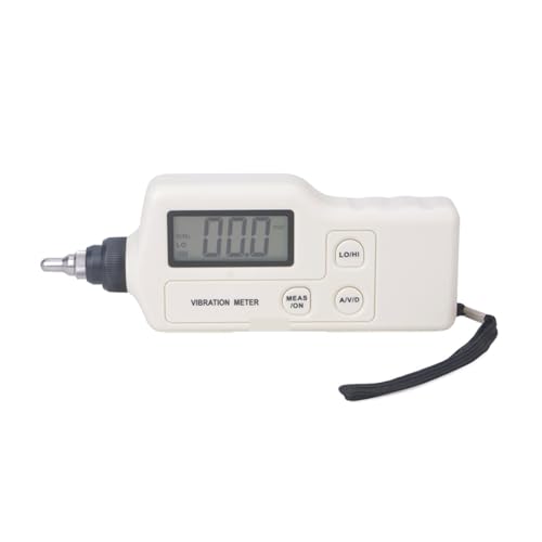 Analyseur de fréquence vibration numérique et testeur vibromètre portable de 0,1 à 199,9 m/s