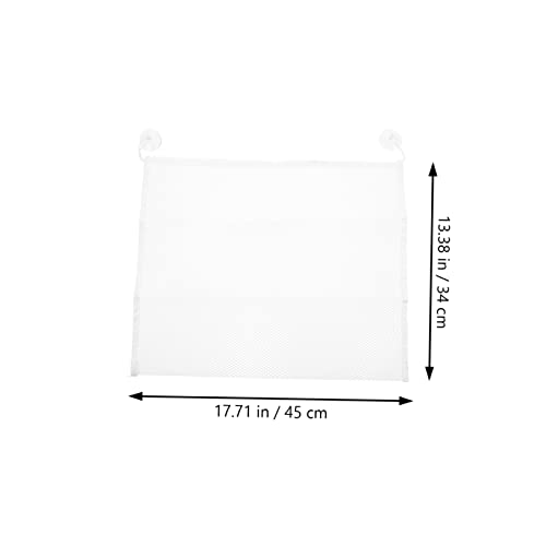 TEHAUX 4 Pçs Ventosa Bolsa Para Pendurar No Banheiro Brinquedos De Banho Para Bebês Organizador De A