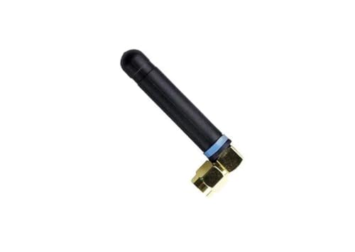 Antennas Antenna BWA-9O2-RA Omni 900MHz; 1/4 Wave 2 dBi Fixed Right-Angle; RP-SMA Male 40 MM
