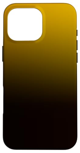 Colorful Aesthetic Ombre Gradient Mustard to Black X}zP[X iPhone 16 Pro Max p