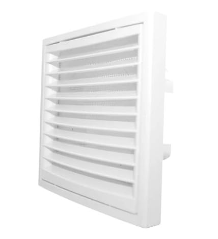 AP SuppliesLouvre Vent - Designed to Provide efficient air Circulation While preventing dust, Debris, and Insects from Entering Your Space. (Louvre Vent KR150)