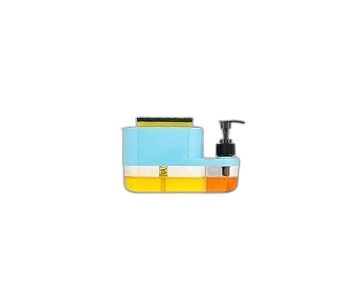 Soap Dispenser/Soap Pump Dispenser and Sponge Holder 2 in 1 Shop Dispencer,Womens First Choice Shop DISPENCER(Pack of 1)|Type -786 for Home and Kitchen