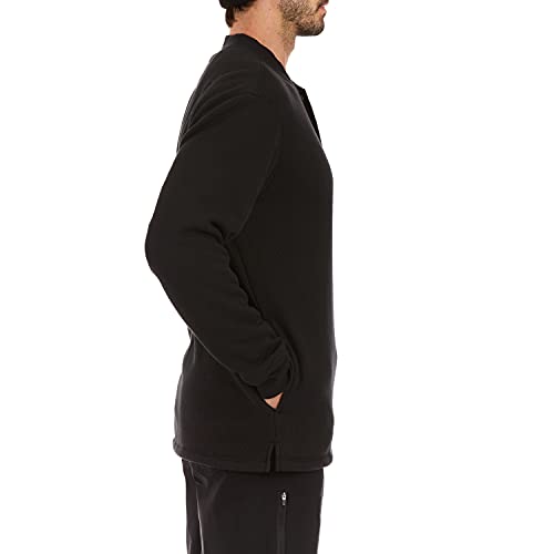 Smith's Workwear Men's Sherpa Bonded Thermal Henley Pullover3