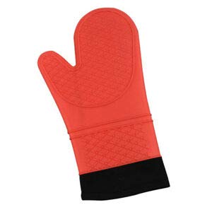PRAV Silicone Heat Resistant Glove Oven Pot Holder Baking BBQ Cooking Mitts